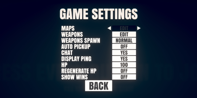 Oyun Ayarları İçeriği